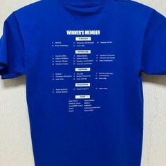 2005年JリーグチャンピオンTシャツ Lサイズの画像