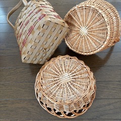 引取り先決定★カゴ3点セットの画像