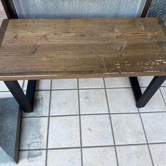 アイアン　ベンチ　足場材の画像