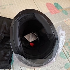 GXC ヘルメット マットブラック ミラーシールドの画像