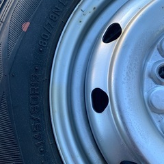 軽バンタイヤフットレスホイール4本セットの画像