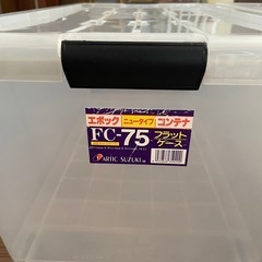 衣装ケース2つの画像