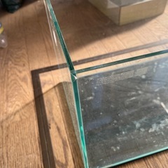 【決まりました】フレームなしガラス水槽45×30×30の画像
