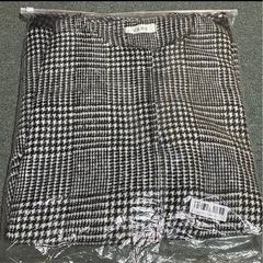 ポンチョ風アウター／チェック柄／羽織り／ゆったり／Lサイズ／春秋冬／着回し上手⭐️新品未使用の画像