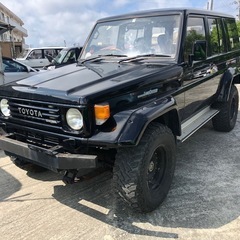 ランクル70　オーバーフェンダーの画像