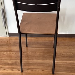 ダイニングチェアー〈2脚セット〉町田市再生家具】　252801の画像