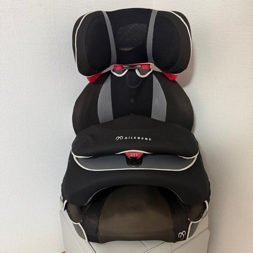 AILEBEBE エールベベ ジュニアシート サラット3ステップ チャイルドシー SARATTO3 STEP （1才から11才頃まで使えるジュニアシート） | 日本