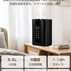 新品 ハイブリッド式加湿器の画像