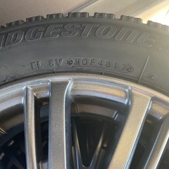 スタッドレスタイヤ　ホイールセット　155/65R14の画像