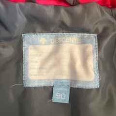【DESCENTE】スキーウェアセット子供用の画像
