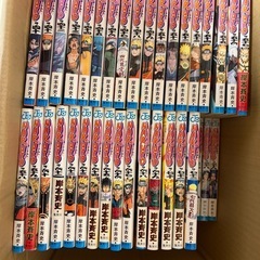 ナルト全巻セット1-72巻の画像