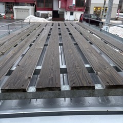 ルーフキャリア・ハイエース・亜鉛メッキ・ラック・札幌の画像