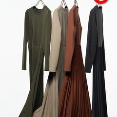 《処分価格》お値下げ💴⤵️ UＮIQLO コンビネ－ションワンピ－ス【未着用】の画像