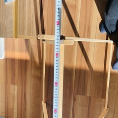 木製 ハンガーラック 子供用 インテリアの画像