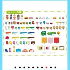 アンパンマンとみんなのおみせ たっぷりブロックDX の画像