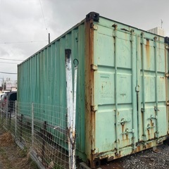 20ft コンテナ　海コン　物置　倉庫の画像