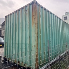 20ft コンテナ　海コン　物置　倉庫の画像