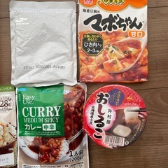 食品　まとめて　パウチ　防災用　保存食　としても！の画像