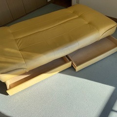 ソファーベッド　　中古品の画像