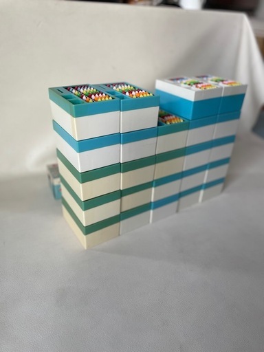 セーブ そろばん 貯金箱 ペン立て＆印鑑ケース 9桁算盤 水色 24個 ピンク 13個 合計 37個 未使用自宅保管品含む  