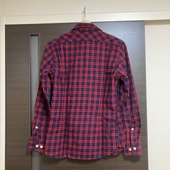 無印 チェックシャツ ネルシャツ　チェックの画像