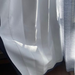 ニトリ デニム調カーテンの画像