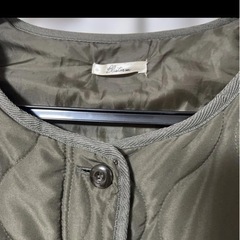 キルティング　レディース　ジャンパーの画像