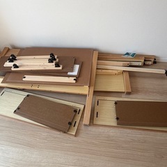 木製ベッド　無印良品　　ベッドフレーム　ベッド下収納　セミダブル　ベッド　無印良品の画像