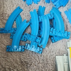 プラレール レール パーツ 駅 トンネル 転車台 まとめての画像