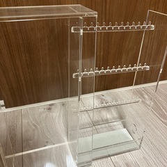 無印良品　アクリル　ディスプレイケースの画像