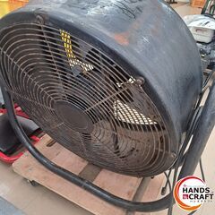 ✨メーカー不明　中古　大型 ファン　※キズ・サビ有り✨うるま市田場✨の画像