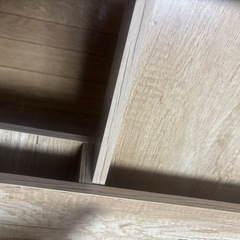 【決定済】ローテーブル　引き出し付きの画像