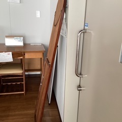 カガミ（茶）【町田市再生家具】　1226の画像