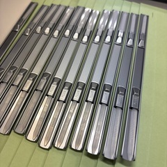 フラットファイル　　B5 サイズ　グリーン13冊セットの画像