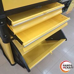 ✨アストロ　中古　型番不明　ツールチェスト　イエロー✨うるま市田場✨の画像