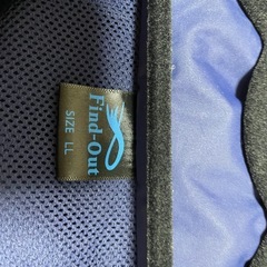 Find-Out サイクルジャケット LL ネイビー/ブラックの画像