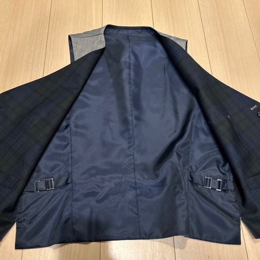 メンズ　スーツ　中ベスト付き
