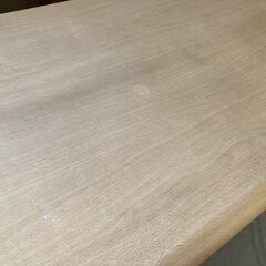 キャスター付きワゴン　木製の画像