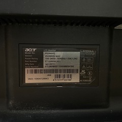 acer 3Dモニターの画像