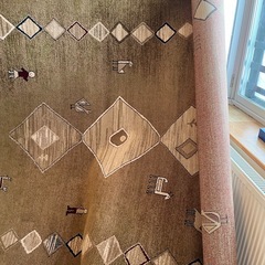 クリーニング済み3畳用カーペットの画像