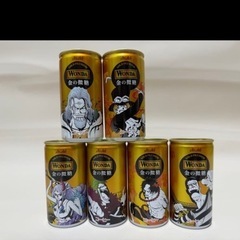 WONDA キャラクター缶セットの画像