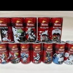 WONDA キャラクター缶セットの画像