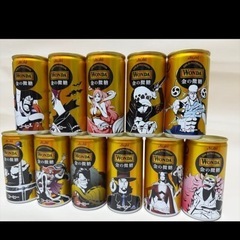 WONDA キャラクター缶セットの画像