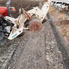 畑の天地返しに。スガノ　ワンウェイプラウ　OY151
の画像