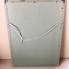 竹林と雀の日本画 額装品 サイン入り 横72×縦92cm 現地取引のみの画像