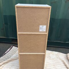 JM20589S)3段カラーボックス/収納棚 コーナン 幅：約41.8cm  高さ：約104.2cm 奥行：約29cm 中古品【取りに来られる方限定】の画像