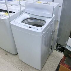 洗濯機 4.5kg 2022年製 ハイアール BW-45A Haier 札幌市 西野店の画像