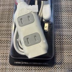 3口延長コード 新品未開封品の画像