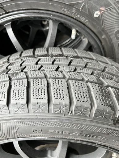 【譲り先見つかりました】205/60R16 スタッドレスタイヤ ホイール付き4本セット｜ステップワゴン使用｜冬用タイヤ
