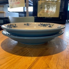 【引き取り限定】中古品　チャーハン皿　2枚セットの画像